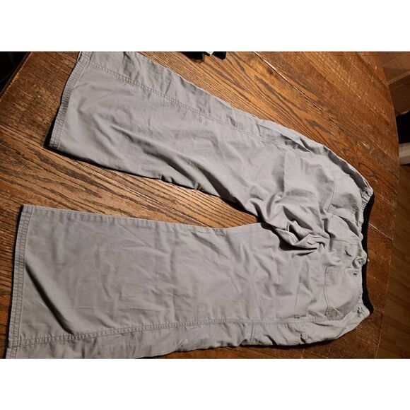 Carismatic Strategic Partners XL Petite Gray Scrub Pants Drawstring Pockets - Picture 2 of 3